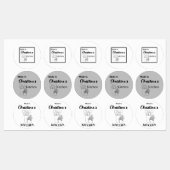 キッチンウッドスプーン製 ラベル (シート)