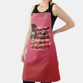 キッチンエプロンの中で死んだときのすべてのオーバー エプロン (インサイチュ)