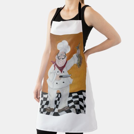 キッチンエプロン脂肪の小さなシェフ男性または女性 エプロン (インサイチュ)