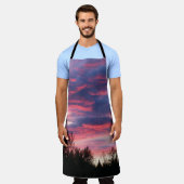 キッチンエプロン エプロン (着用した状態)