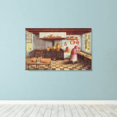 キッチンオブザホテルセントルーカス キャンバスプリント (インサイチュ (ウッドフロア))