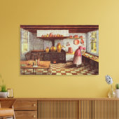 キッチンオブザホテルセントルーカス キャンバスプリント (インサイチュ (リビング))