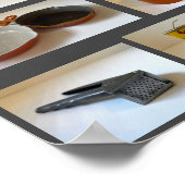 キッチンオブジェクトポスター ポスター (角)