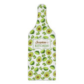 キッチンカスタムガラスのアボカド カッティングボード (正面)