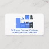 キッチンカスタムキャビネット 名刺 (正面)