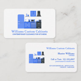 キッチンカスタムキャビネット 名刺