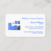 キッチンカスタムキャビネット 名刺 (裏面)