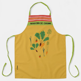 キッチンカラフルシェフギフトエプロン エプロン