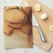 キッチンカラフルタオル – Teddy キッチンタオル (四つ折り)