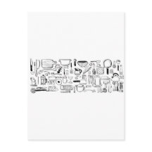 キッチンカラフルパターン