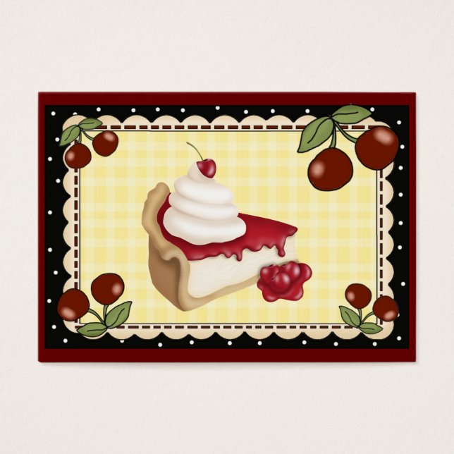 キッチンカードから – さくらんぼチーズケーキ – SRF (正面)