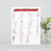 キッチンガイド：食用キノコ (スタンド正面)