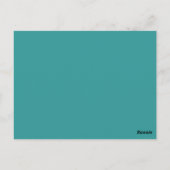 キッチンガーデンレシピカード ポストカード (裏面)