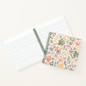 キッチンガーデン野菜パターン ノートブック (内部)