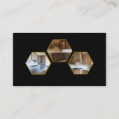 キッチンキャビネットカスタムの設置 名刺 (裏面)