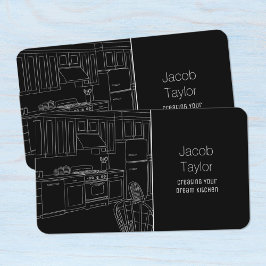 キッチンキャビネット 名刺