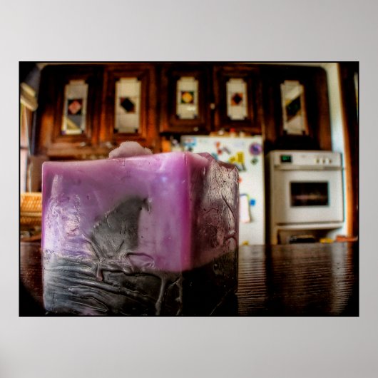 キッチンキャンドルポスター ポスター (正面)