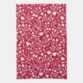 キッチンギフト用クランベリーフローラ キッチンタオル (縦)