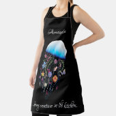 キッチンクリエイティブのフローラ エプロン (インサイチュ)