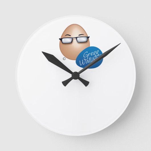 キッチンクロック ラウンド壁時計 (正面)