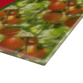 キッチングッド物さくらんぼトマトパーソナライズされた カッティングボード (角)