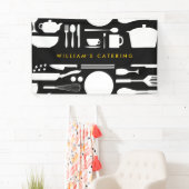 キッチンコラージュケータリングバナー 横断幕 (インサイチュ)