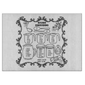 キッチンコンバージョンと測定 カッティングボード (正面)