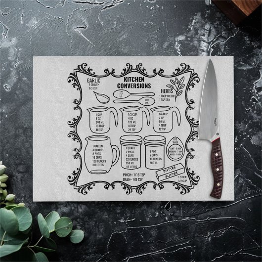 キッチンコンバージョンと測定 カッティングボード