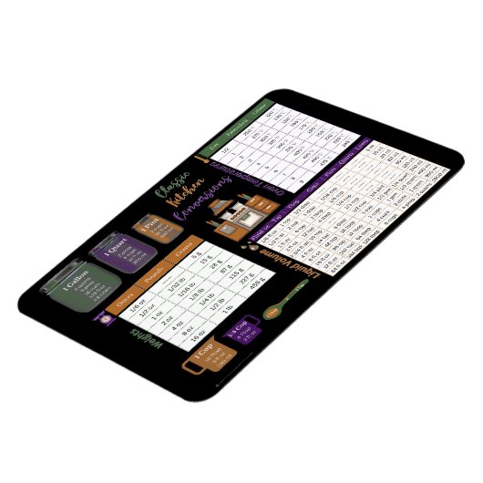 キッチンコンバージョンフレキシブルフォトマグネットカラーBB マグネット (左側)