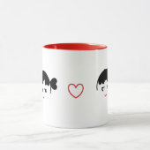 キッチンコーヒーカップラブ マグカップ (中央)