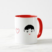 キッチンコーヒーカップラブ マグカップ (正面右)