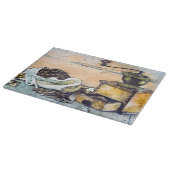 キッチンコーヒーグラインダーキッチンフード芸術 カッティングボード (角)