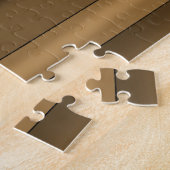 キッチンコーヒータキシードキャット ジグソーパズル (側面)