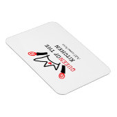 キッチンシェフのクイーン料理名の冠を追加 マグネット (右側)