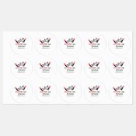 キッチンシェフのクイーン料理名の冠を追加 ラベル