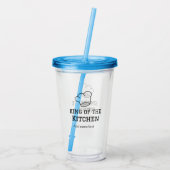 キッチンシェフの王料理名クラウンハ追加 アクリルタンブラー (裏面)