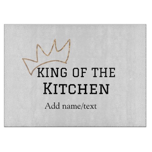 キッチンシェフの王料理名クラウンハ追加 カッティングボード (正面)