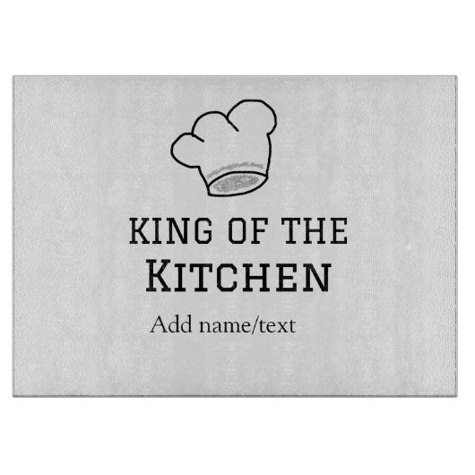 キッチンシェフの王料理名クラウンハ追加 カッティングボード (正面)