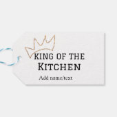 キッチンシェフの王料理名クラウンハ追加 ギフトタグ (裏面横)