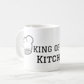 キッチンシェフの王料理名クラウンハ追加 コーヒーマグカップ (正面左)