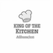 キッチンシェフの王料理名クラウンハ追加 シール (正面)