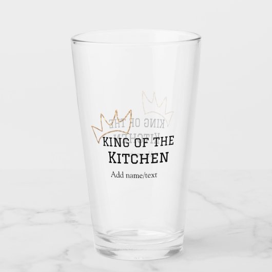 キッチンシェフの王料理名クラウンハ追加 タンブラーグラス (正面)