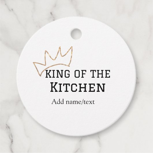 キッチンシェフの王料理名クラウンハ追加 フェイバータグ (正面)