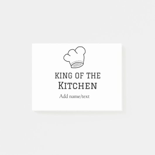 キッチンシェフの王料理名クラウンハ追加 ポストイット (正面)