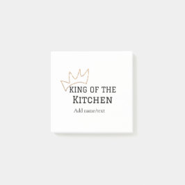 キッチンシェフの王料理名クラウンハ追加 ポストイット