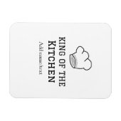 キッチンシェフの王料理名クラウンハ追加 マグネット (横)