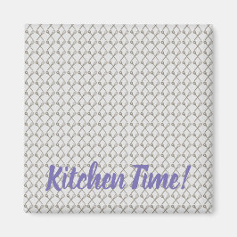 キッチンシェフ用のウィスクと料理スプーンのパターン マグネット