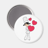 キッチンシェフ マグネット (正面/裏面)