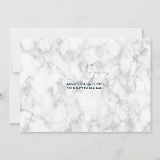 キッチンシャワーパーティの招待状 招待状 (裏面)