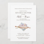 キッチンシャワー招待状 招待状 (正面/裏面)